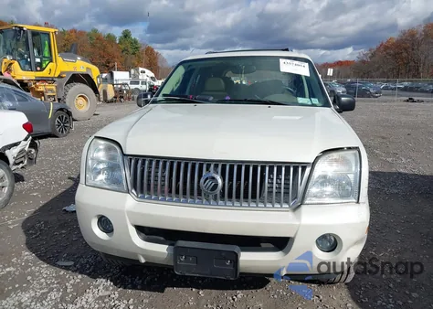 2004 Mercury Mountaineer из США, поврежденный, VIN 4M2DU86W44ZJ12716